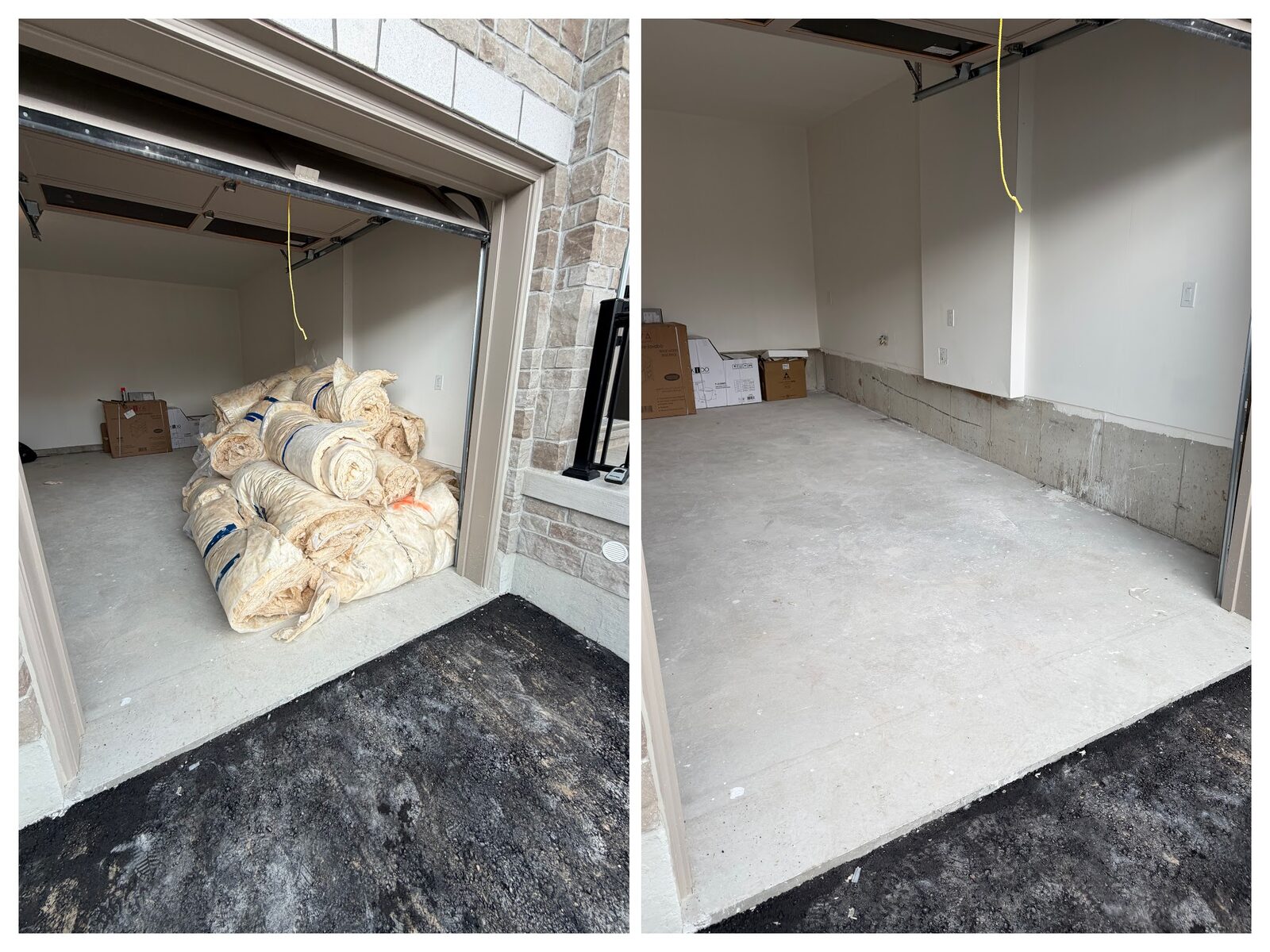 Garage cleanout in Burlington by Direct Junk