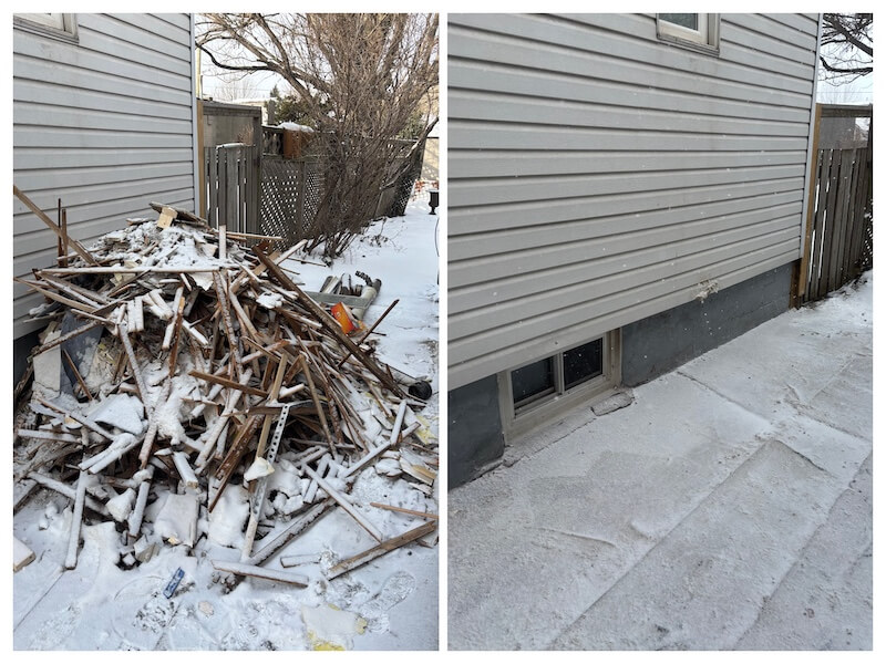 Construction debris and renovation waste removal by Direct Junk