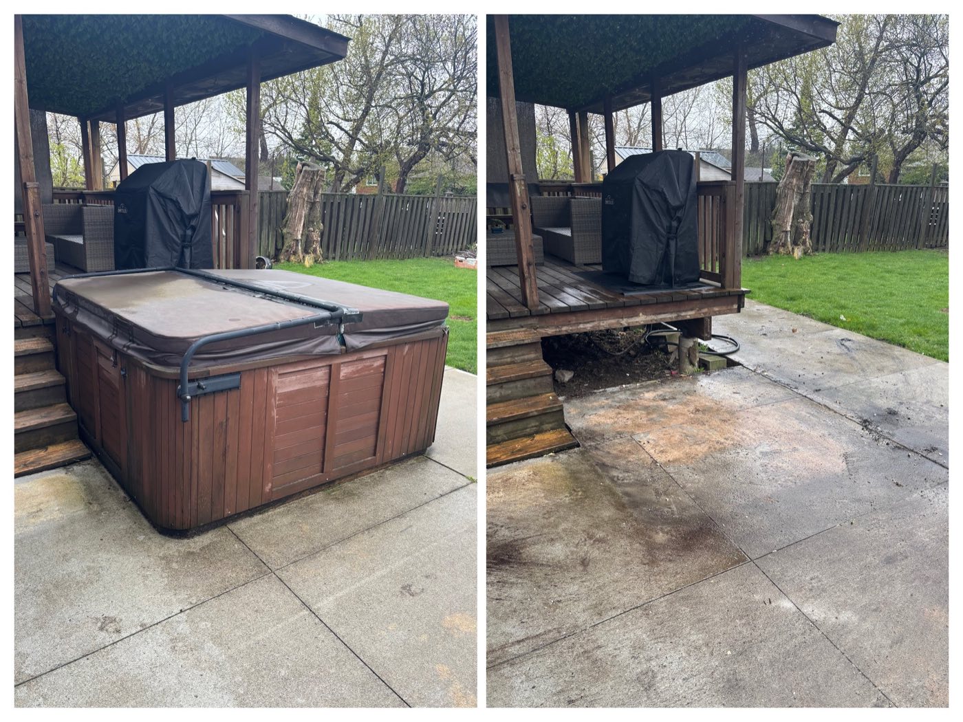 Direct Junk hot tub removal in Burlington