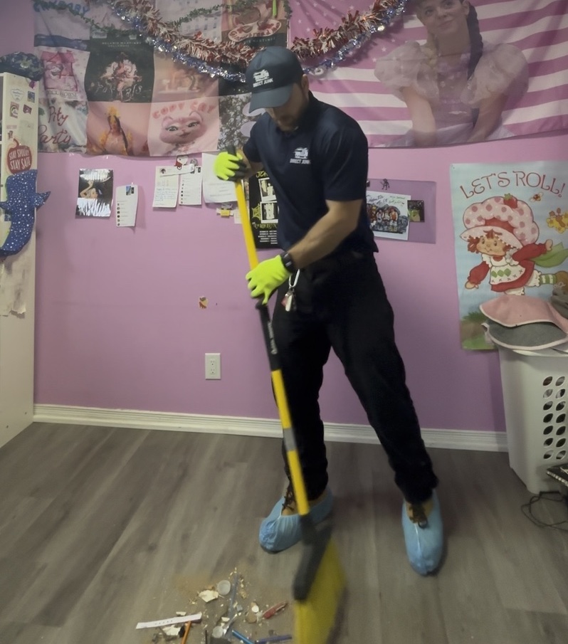 Direct Junk sweep-up and cleanout completion